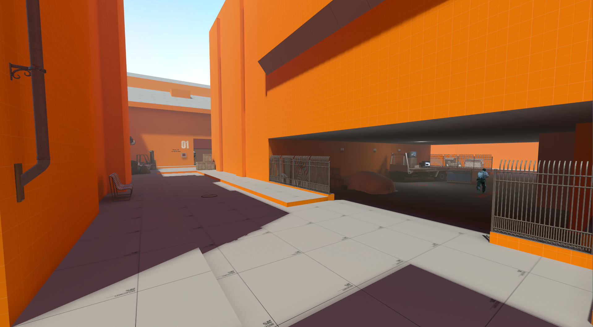 Exterior route showcase