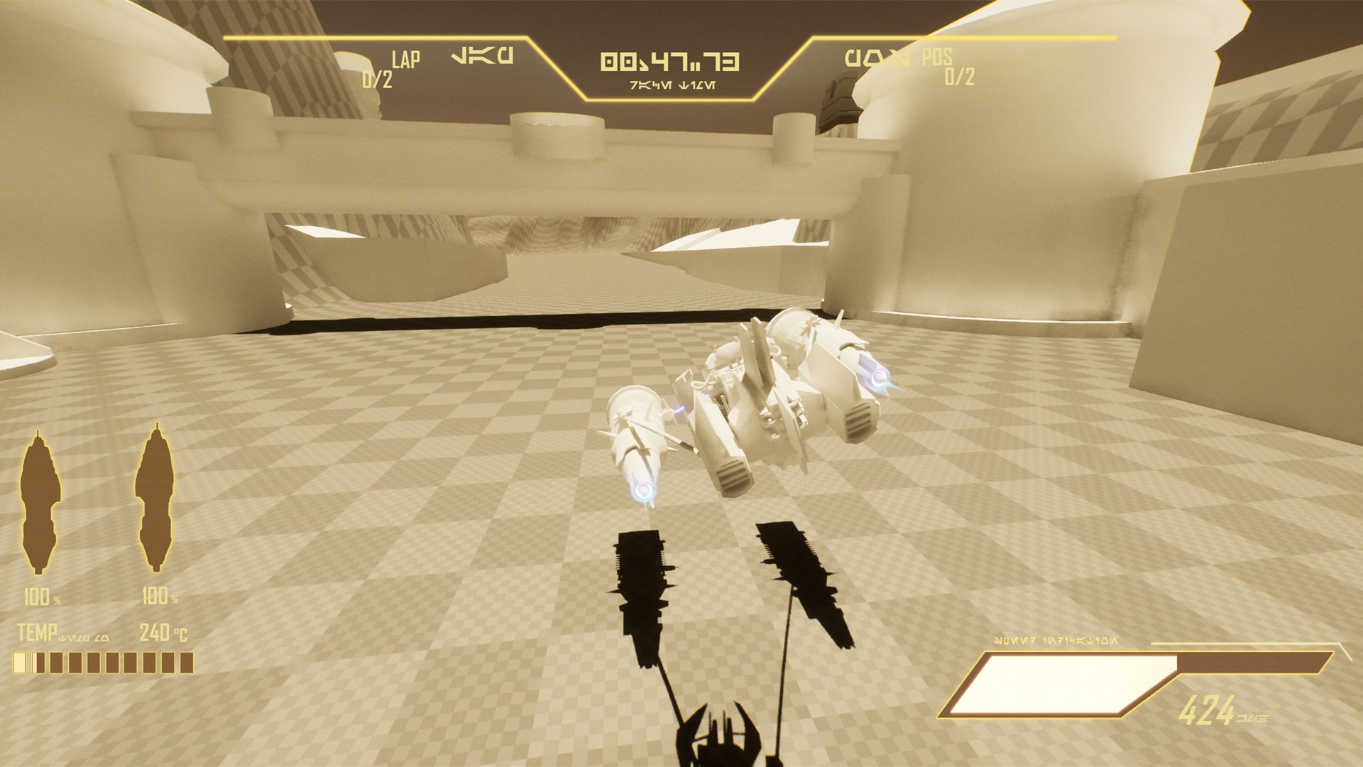 Podracer gameplay prototype