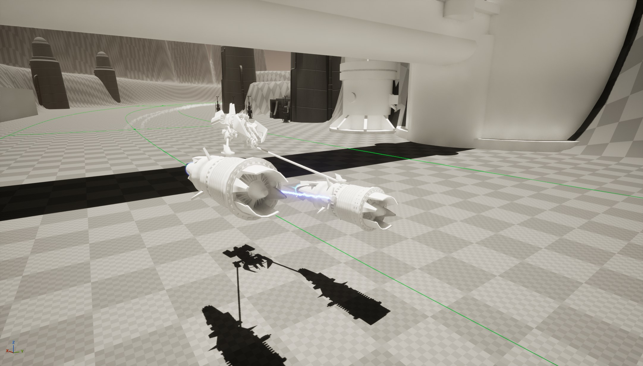 Podracer prototype environment