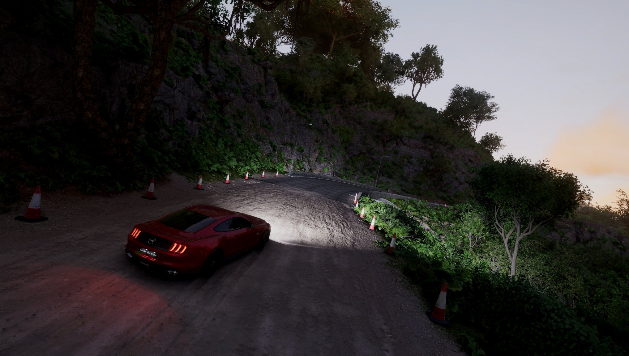 Tai Tam mountain road