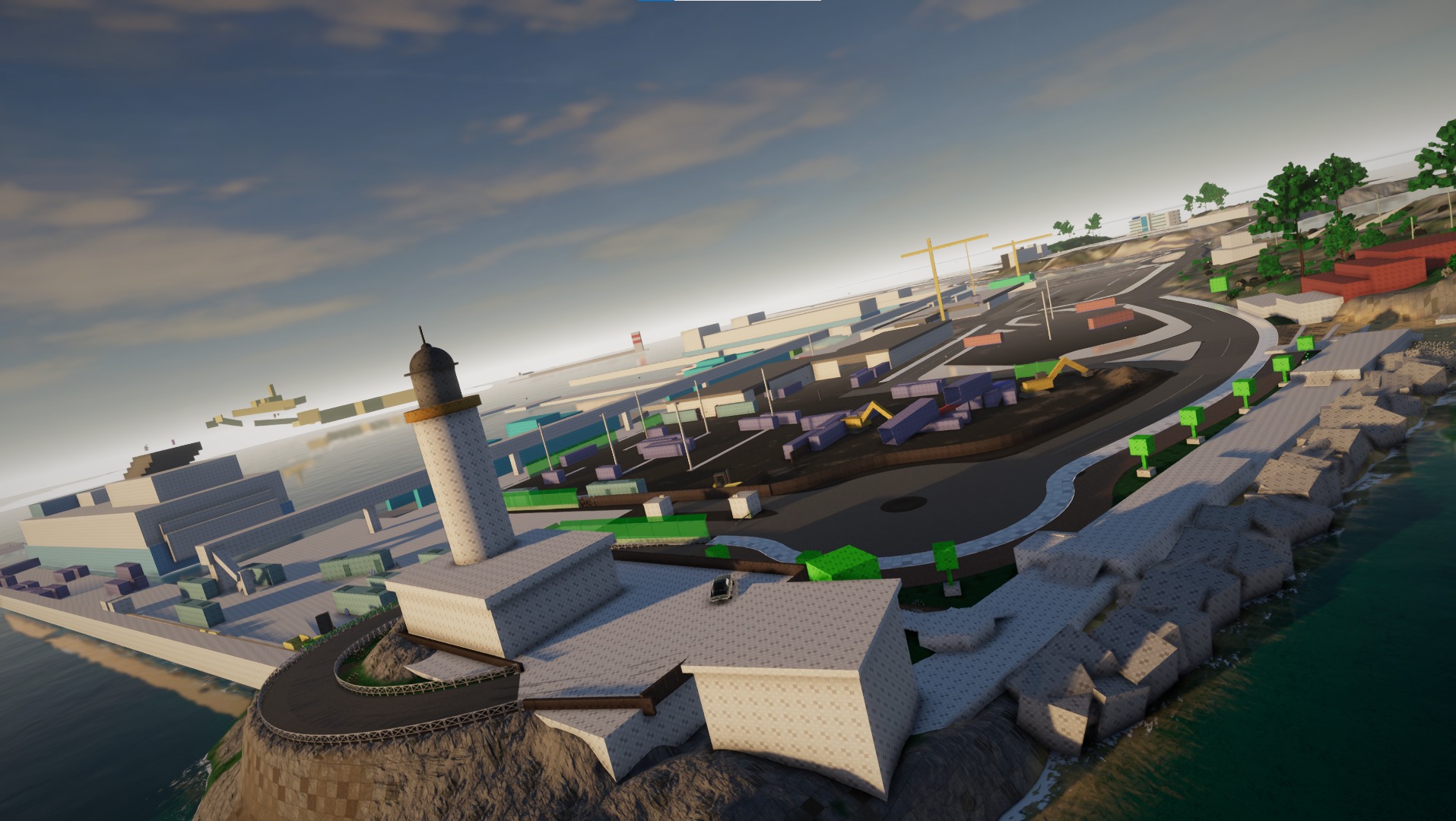 Lighthouse area blocking
