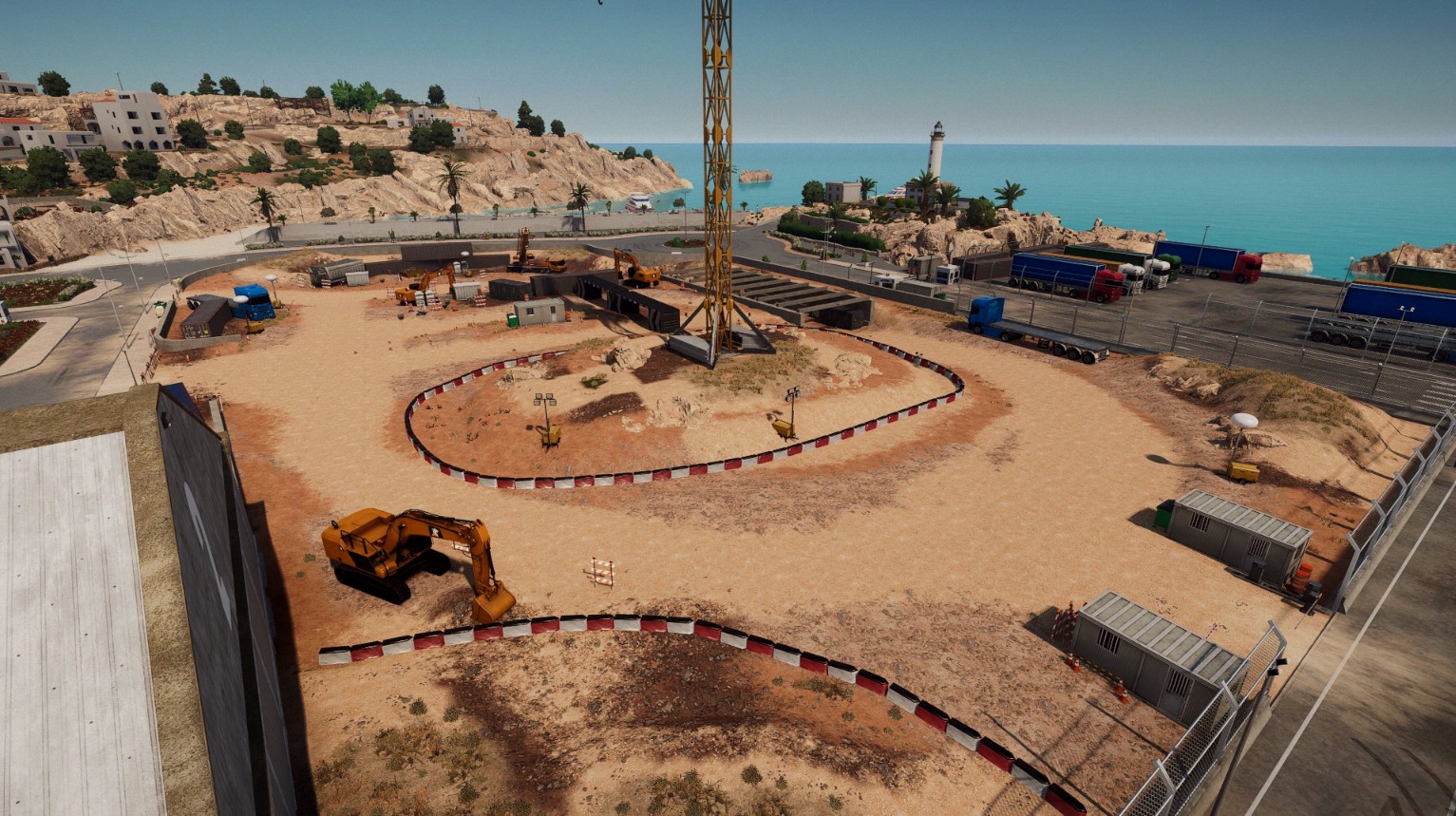 Port construction site final