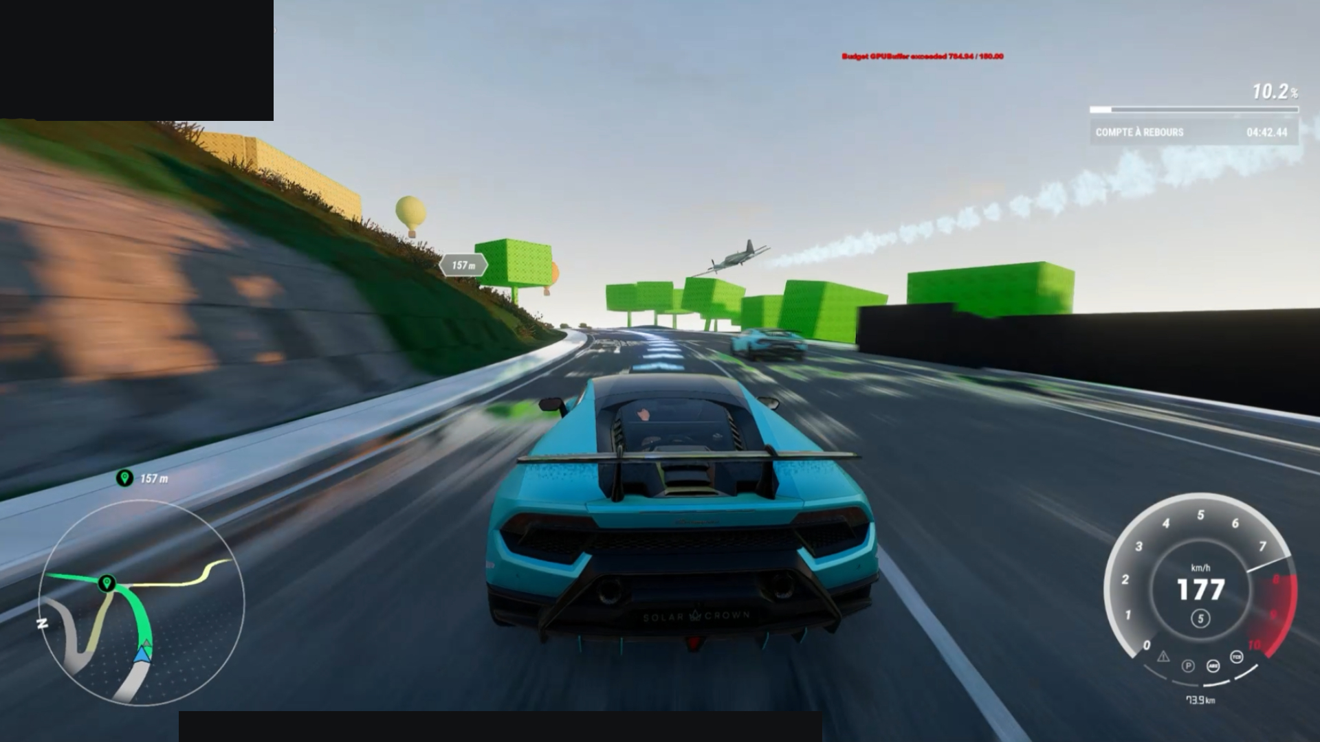 Race prototype screenshot